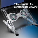 Aluminum Alloy Laptop Stand with Air Cooling Radiator