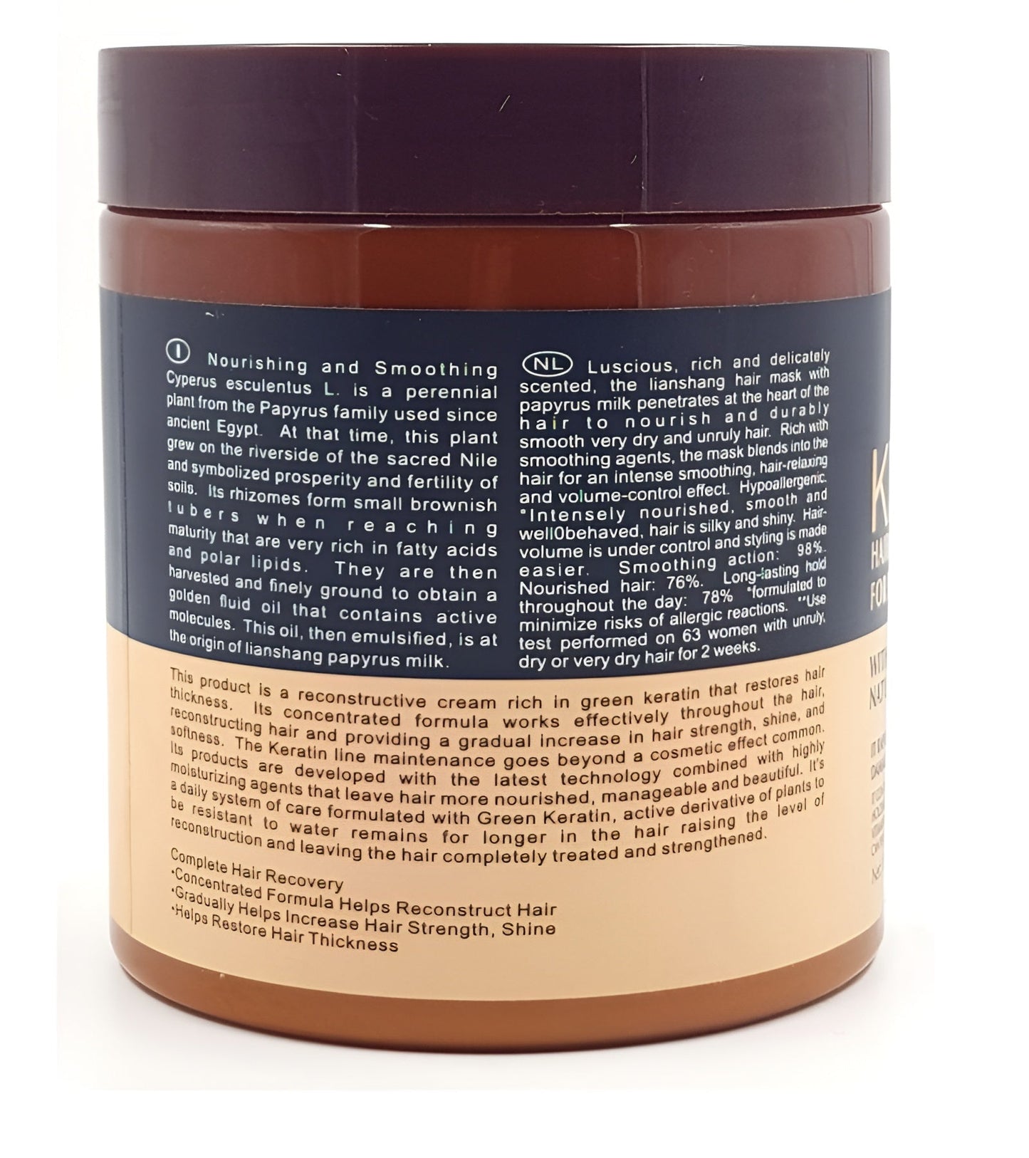 Keratin Hair Mask For Healthy Scalp 500ml