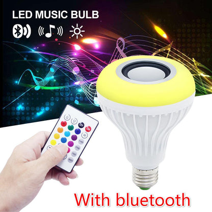 LED Bulb With Bluetooth And Speaker