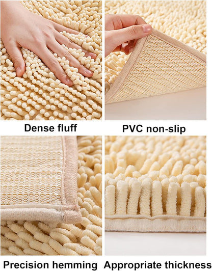 Nonslip Water Absorbent Microfiber Door Away Mats