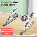 Aluminum Alloy Laptop Stand with Air Cooling Radiator