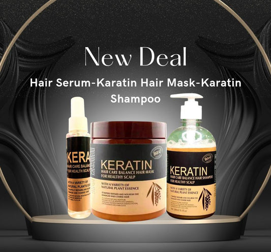 Keratin Hair Mask |  Pack Of 3 Items